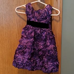 Purple formal dress 12 mos
